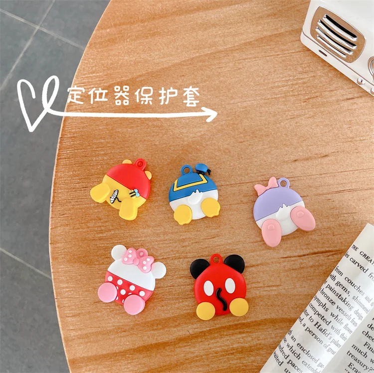 

3D Cartoon Silicone Protection Anti-lost Protective Case Pets Dog Locator Tracker Cover For Apple AirTag