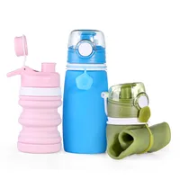

New Ideas Custom Logo Collapsible Eco Friendly Led Smart Water Bottle Wholesale