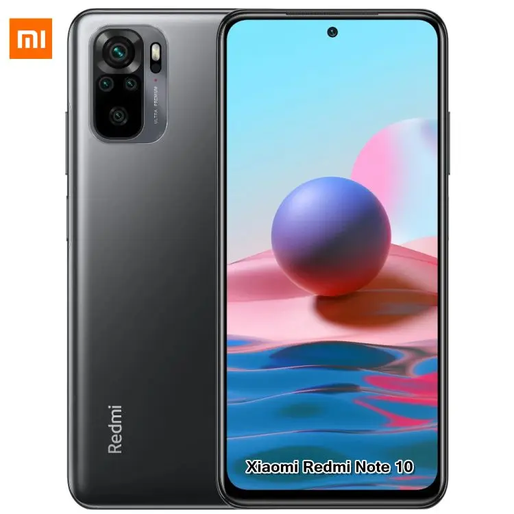 

Global Version Xiaomi Redmi Note 10 48MP Camera 4GB 128GB 5000mAh 6.43 inch AMOLED MIUI 12 Mobile Smart Phone Redmi note 10