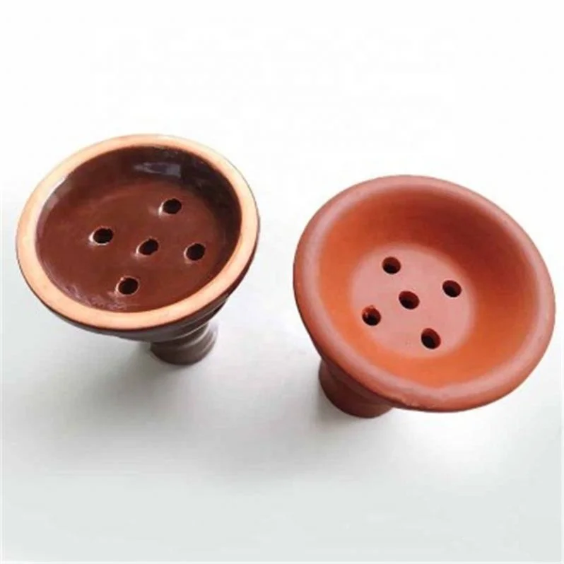 

Wholesale Manually Ceramics Hookah Carbon Bowl, Yellow/brown
