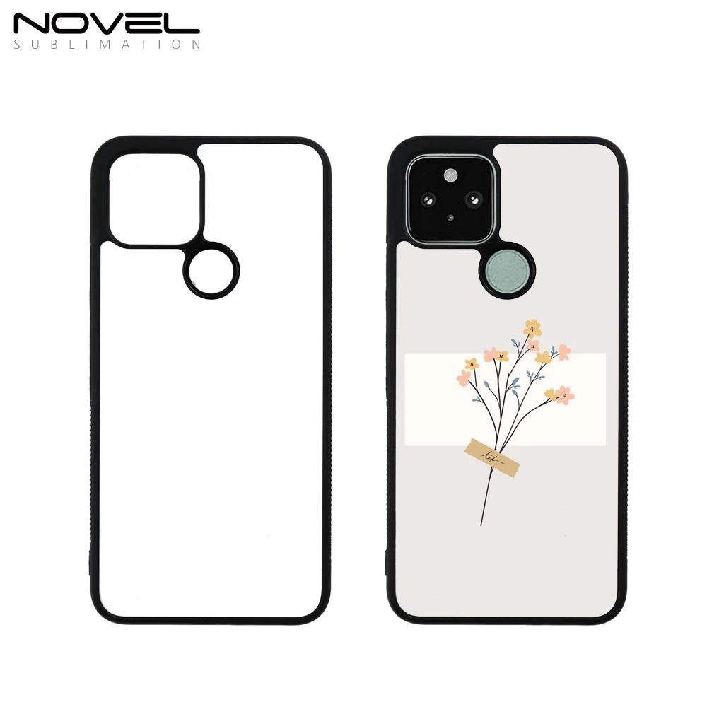 

2021 New arrival soft silicone cell cover sublimation phone case for Google Pixel 5