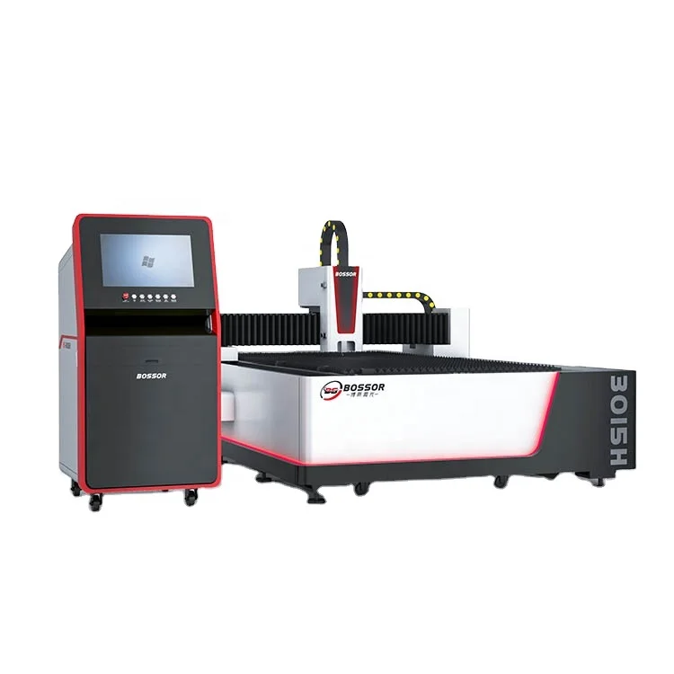 
CNC BS G3015B Fiber laser metal sheet cutting machine Raycus laser power 1500w  (1600120743568)