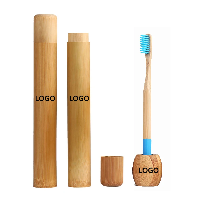 

Custom wholesale hot sell CE certification 100% biodegradable toothbrush holder bamboo for hotel