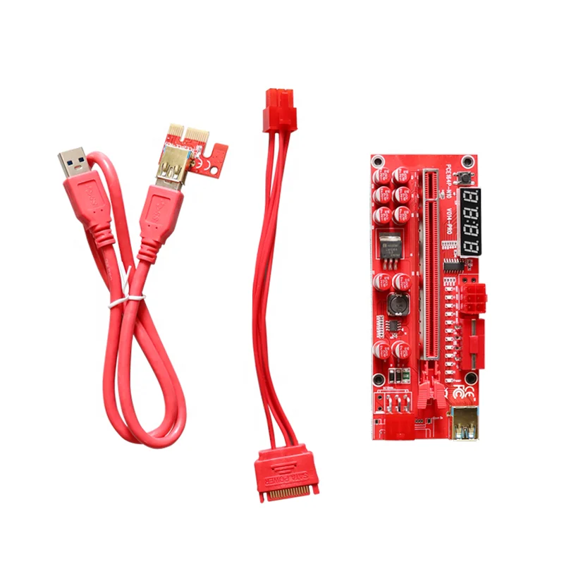 

PCIE riser v018 v016 v014 v013 v012 v011 v010 v009s plus with usb3.0 cable GPU rtx3070 3090