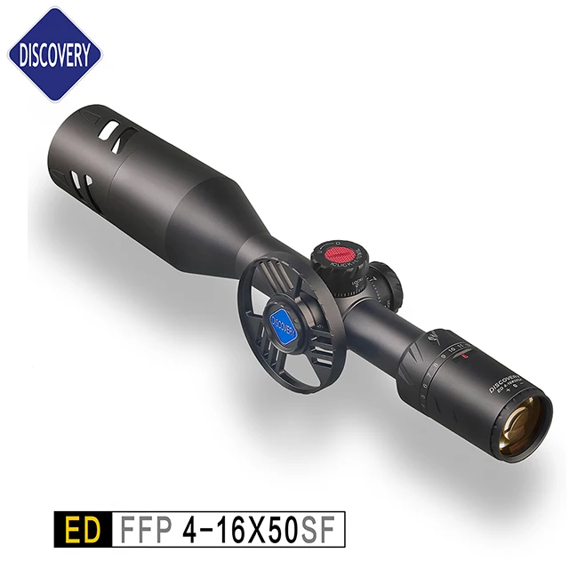 

Discovery Optics ED 4-16x50SF Tactical Rifle Scope with With Turret Lock And Side Focus System