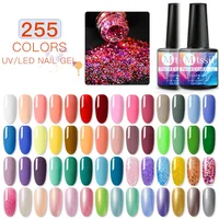 

Pure Color Glitter Private Label Soak Off Nail Varnish UV LED Gel Polish