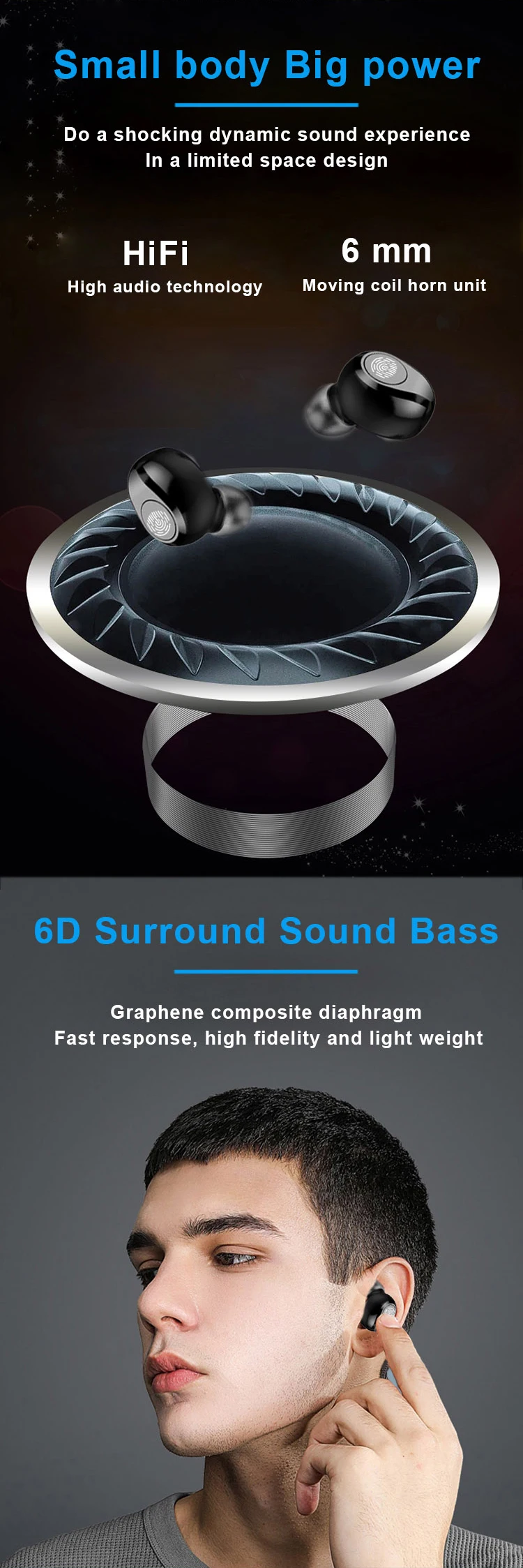 Headphones Blue Tooth Sport I 9 Tws Wireless In Ear Earphones Blue Tooth Headset - ANKUX.COM