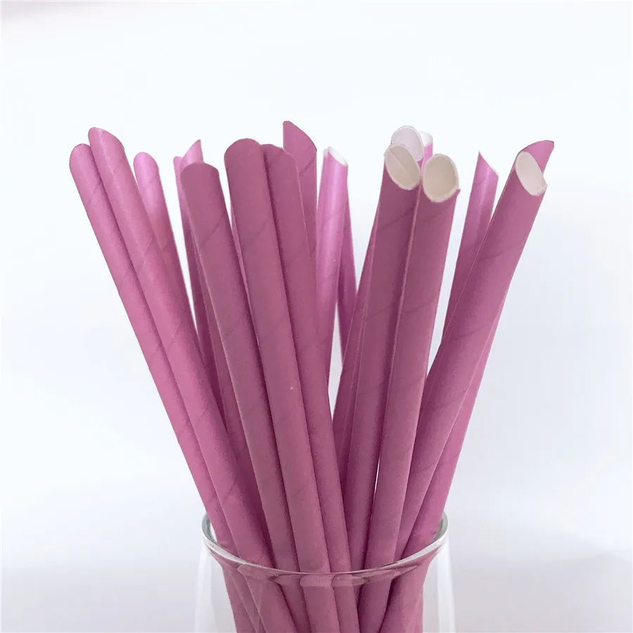 8mm Biodegradable Natural Bagsasse Sugar Cane Drinking Straw 8mm