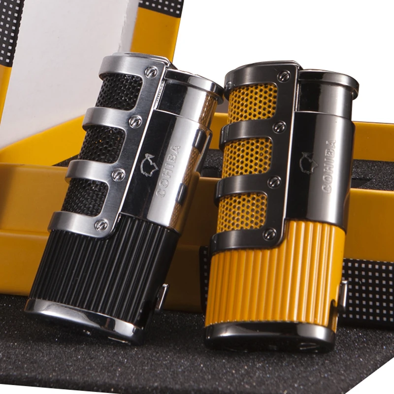 

COHIBA Windproof 3 Torch Jet Cigar Lighter