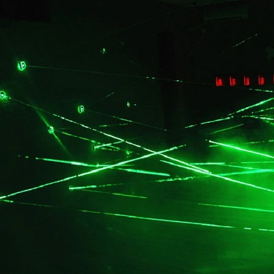 

Real life room escape laser array props laser maze for Chamber of secrets game interesting and risking green laser room