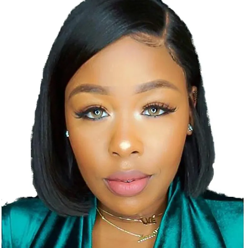 

Hair Extension Short Hd Wig Bob Wig With Silky Hair For Black Women