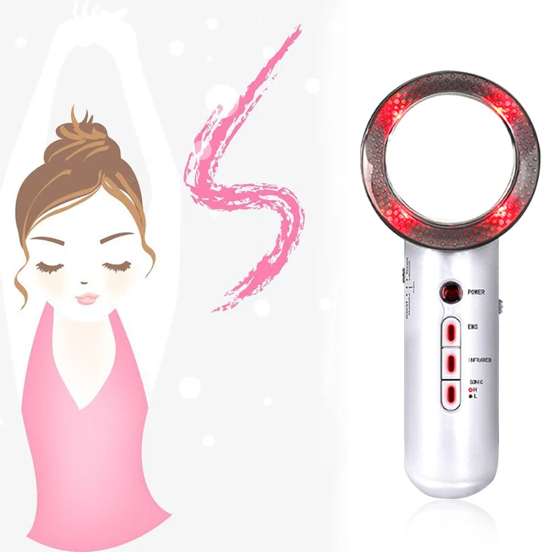 

Multifunctional Ultrasonic EMS Infrared Massager Fat Remover Weight Loss Fat Burning Machine Device 3 in 1