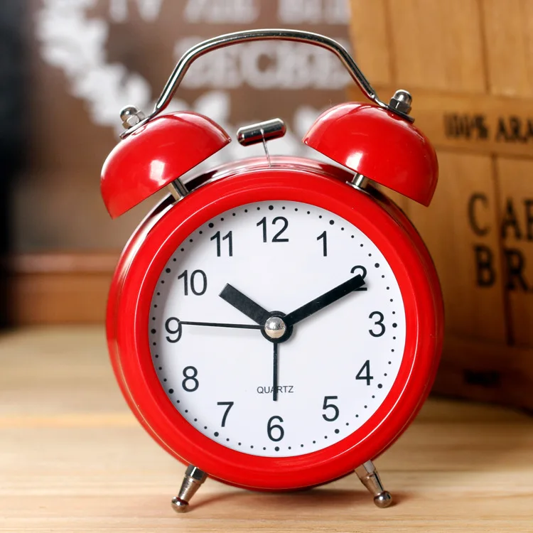 

4 inch double ring metal bell big sound alarm loudly clock