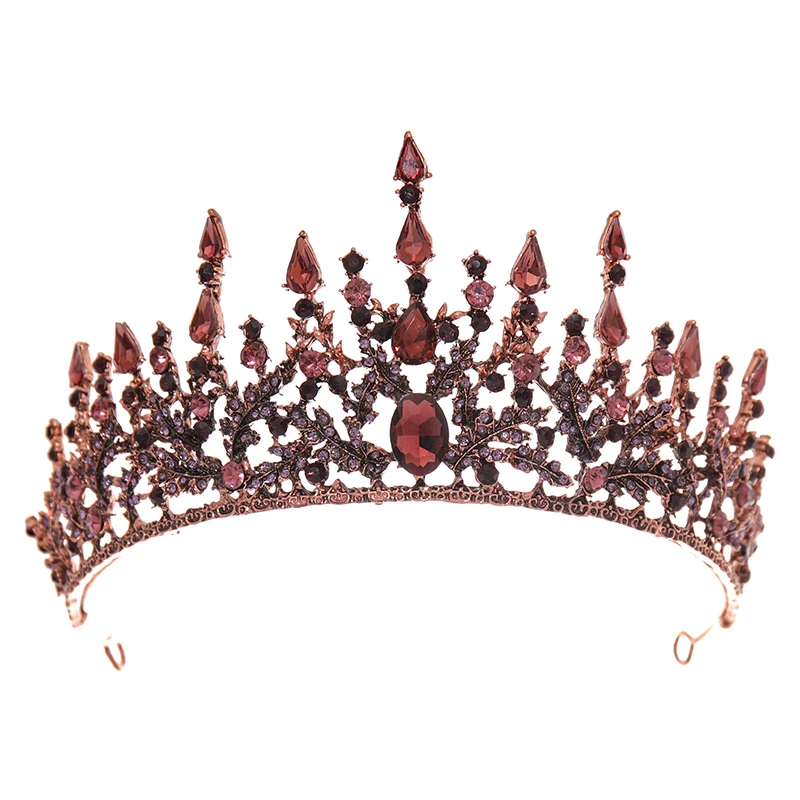 

Wholesale Suppliers Taras Black Maroon Dark Tiara Crown Halloween Tiara