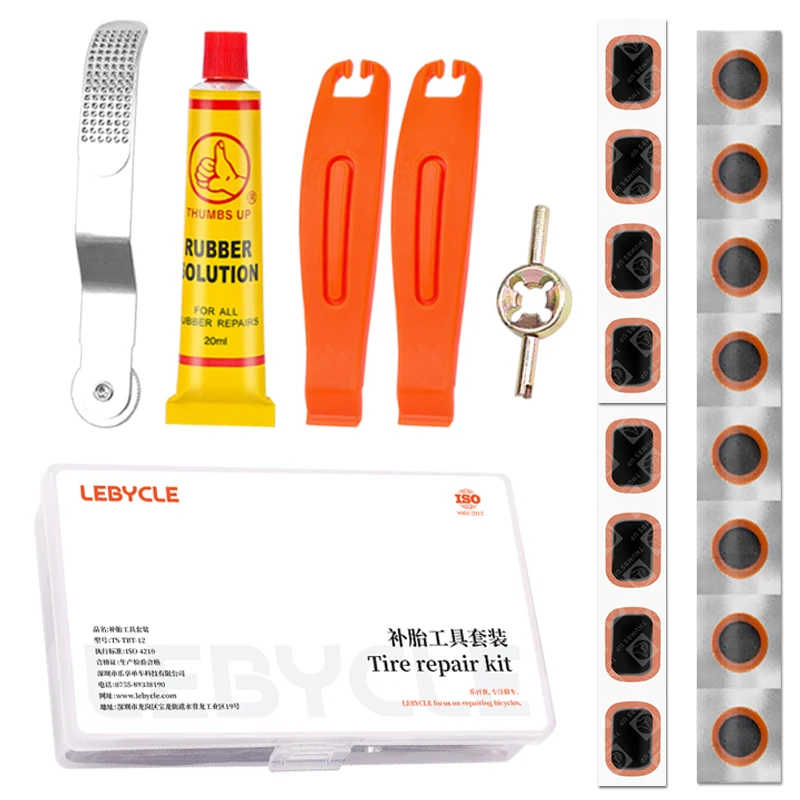 

Lebycle Multi-Function repair kit Bicycle Motorcycles Repair Tool Set Bicycle Repair Kit Bike Tire Patch