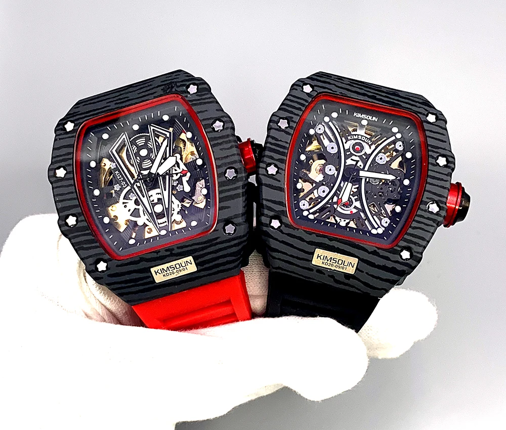

Tonneau China Manufacturer Mechanical Silicones Watch Sport Military Watch