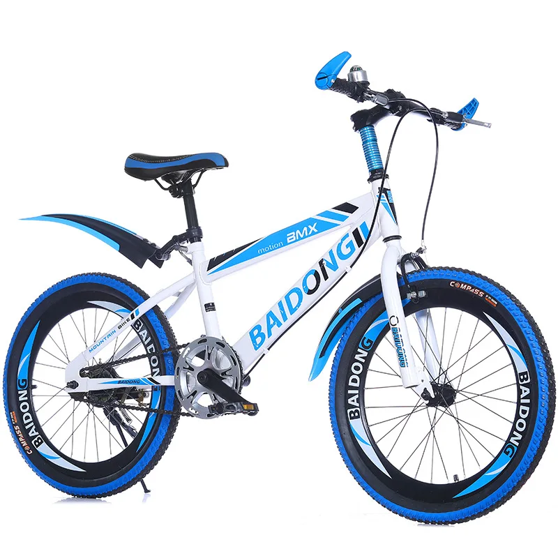 

JETSHARK 7-8-9-10-13 years Dual disc brakes 20 inches high carbon steel kids Mountain bicycle