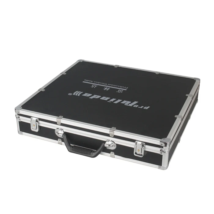 

Aluminum case for model 185 microphone, Black