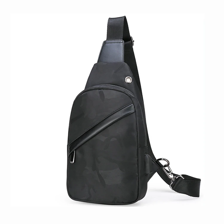 

Factory Custom OEM ODM Waterproof Shoulder Hiking Sling Bag Means