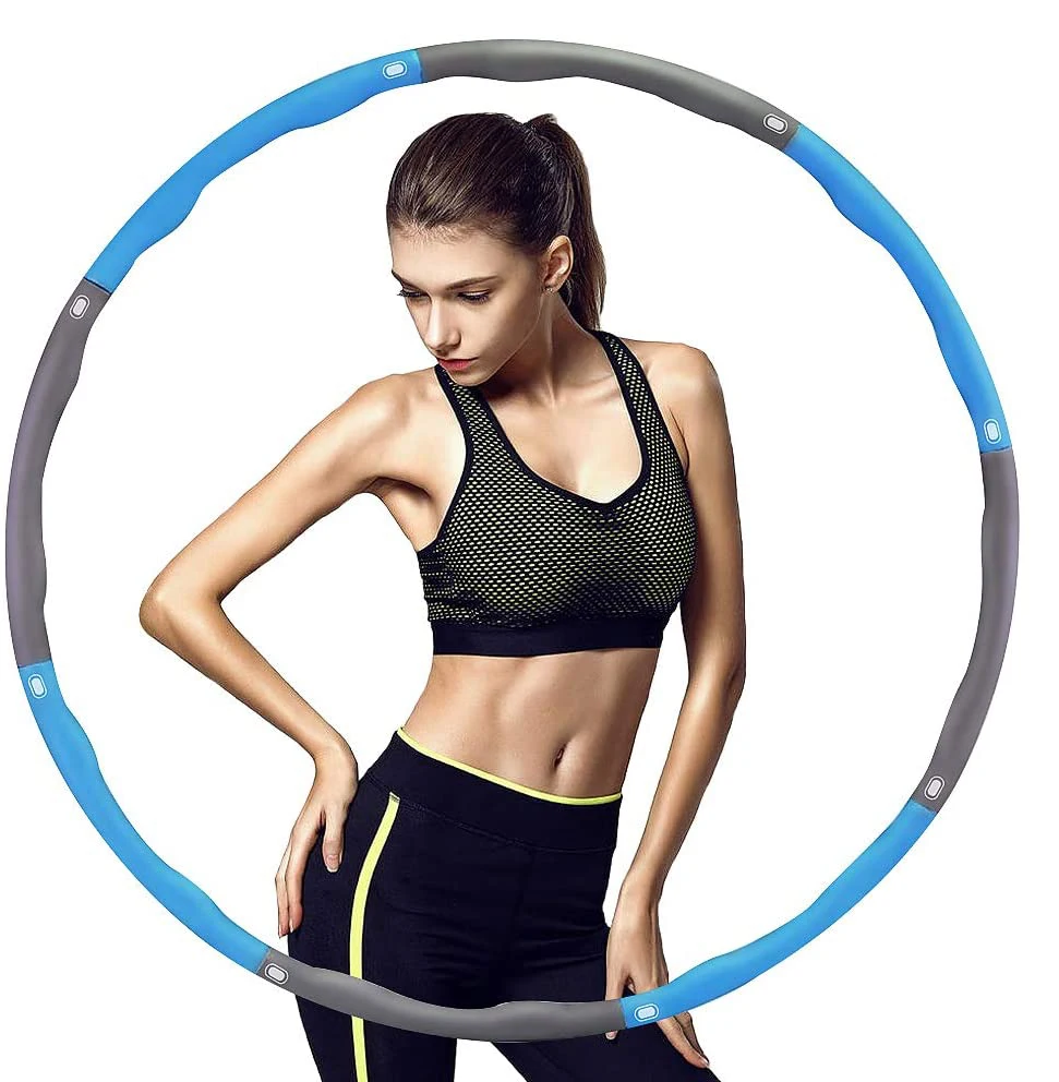 

Removable Hula Ring Hoop Foam Sponge Fitness Hula Circle Detachable Thickening Soft Elastic Foam Children Adult MZL