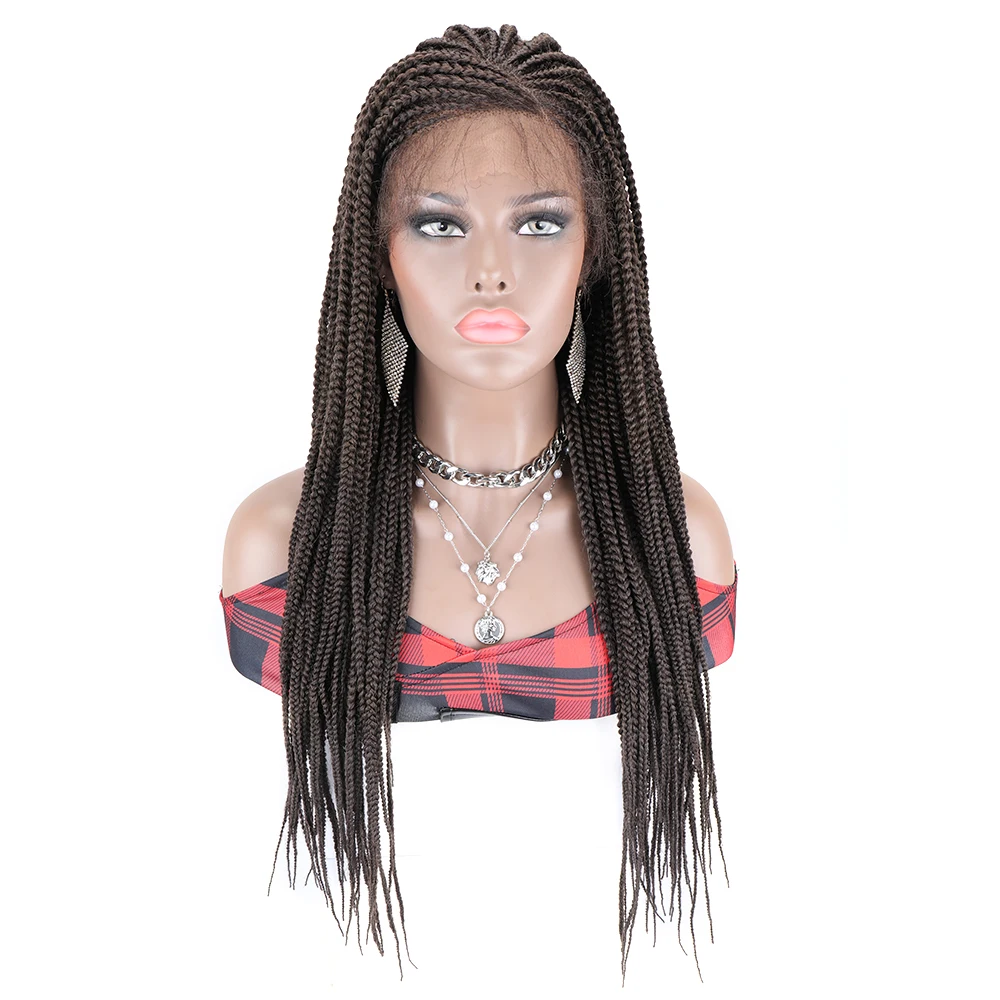 

Synthetic Front Braid Lace Frontal Human Hair Wigs For Women Hot sale, 1b 27/613m t1b/27 t1b/30 t1b/99j t1b/613