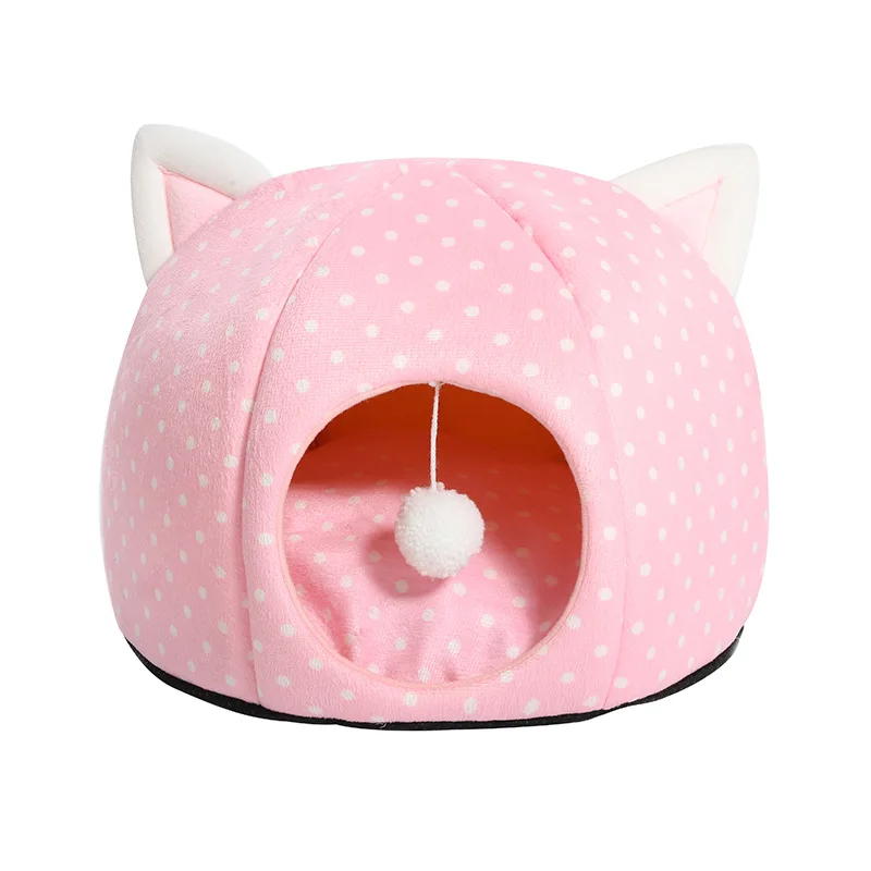 

Original Factory Tent Cat House Customized Cheap Dog Cave Bed, Picture showed