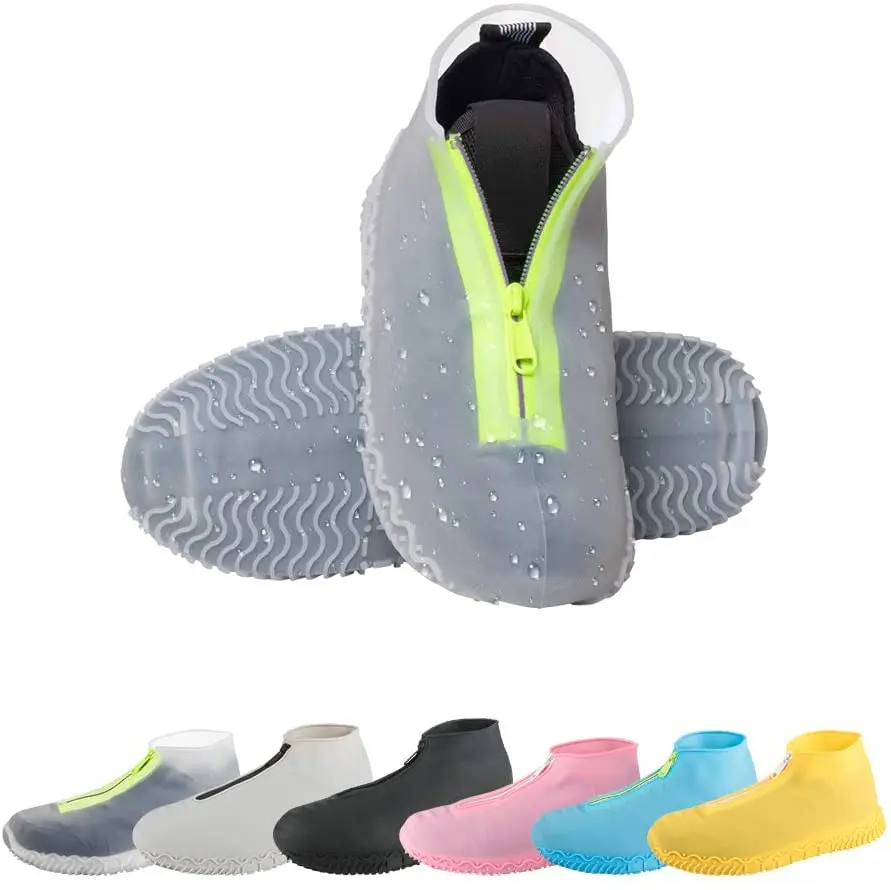 

OEM Custom Outdoor Reusable Washable Waterproof Silicone Protective Shoe Covers