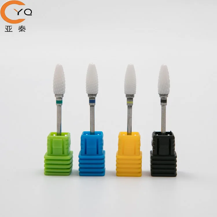 

portable nail drill bits for ceramic, White