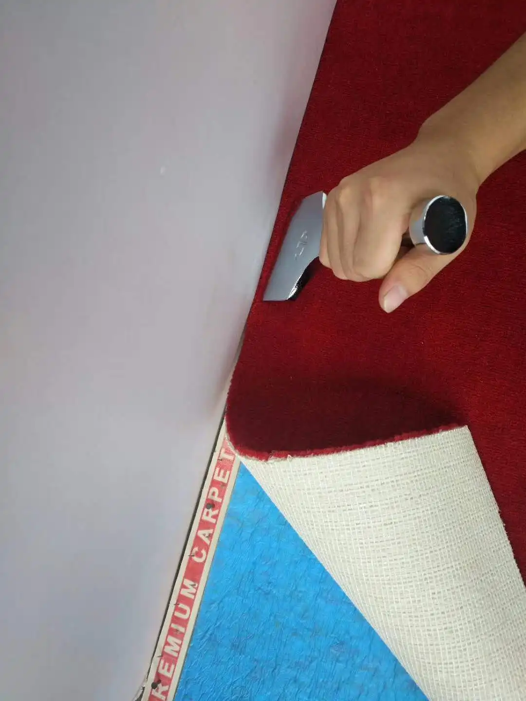 Custom Printed Logo Concrete Carpet Tack Nail Strip Buy Carpet