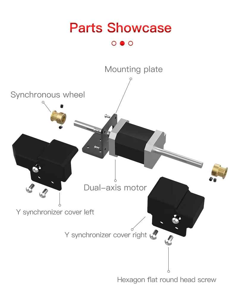 Creality 3d Printer Cr 6max Parts Y Axis Controller Micro Stepper Motor Buy Stepper Motor Driver Micro Stepper Motor 12v Dc Motor Casun Nema 8 16 23 42 Hybrid 2 Phase Nema 17 17hs4401 Stepper