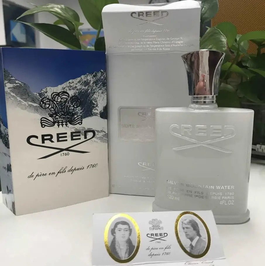 

Top Quality with best price ! Creed Silver Mountain water Perfume 120ml for Men With Long Lasting High Fragrance