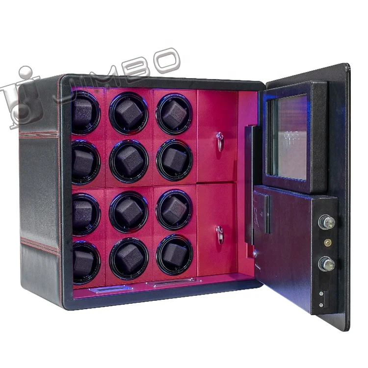 

12 Automatic Luxury Fashion Watch Winder Automatic with LCD Display for Men's and Women's Watches