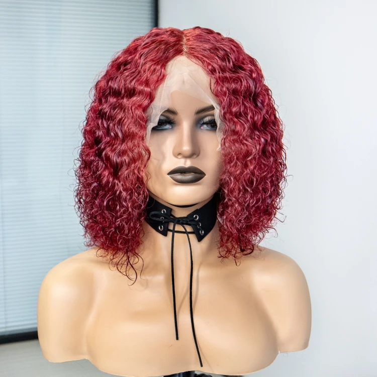 

September promotion 13*1 T part frontal lace wig silky Virgin Cuticle Aligned Brazilian Human Hair wig for black woman