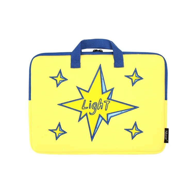 

Nbear 13inch High Quality Ladies Laptop Bags & Covers Cotton Laptop Pouch tablet sleeve, Yellow
