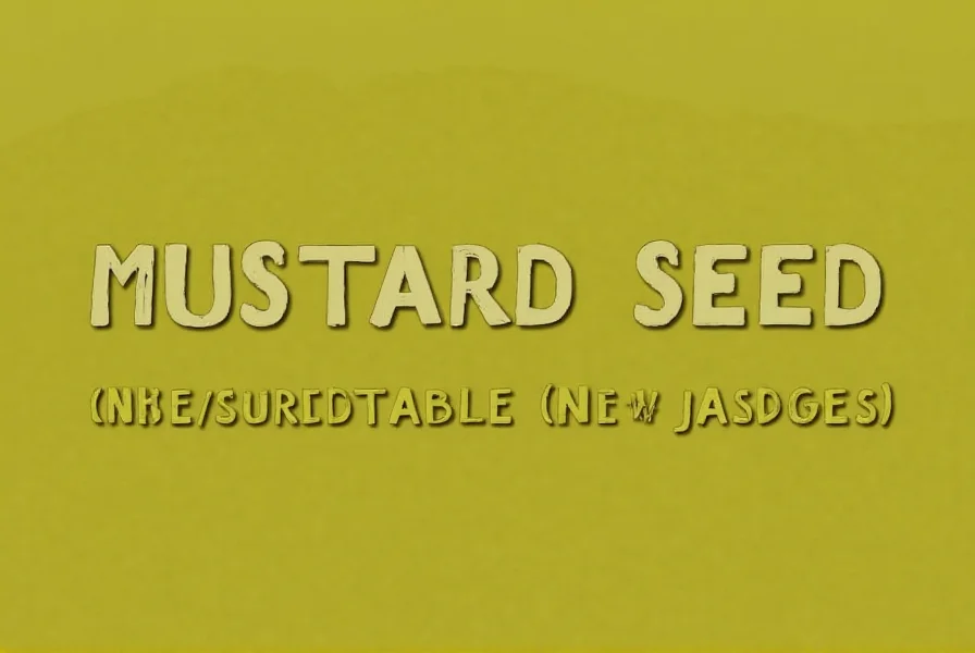 Historical mustard plant growing in ancient Palestine showing small seed and large mature plant