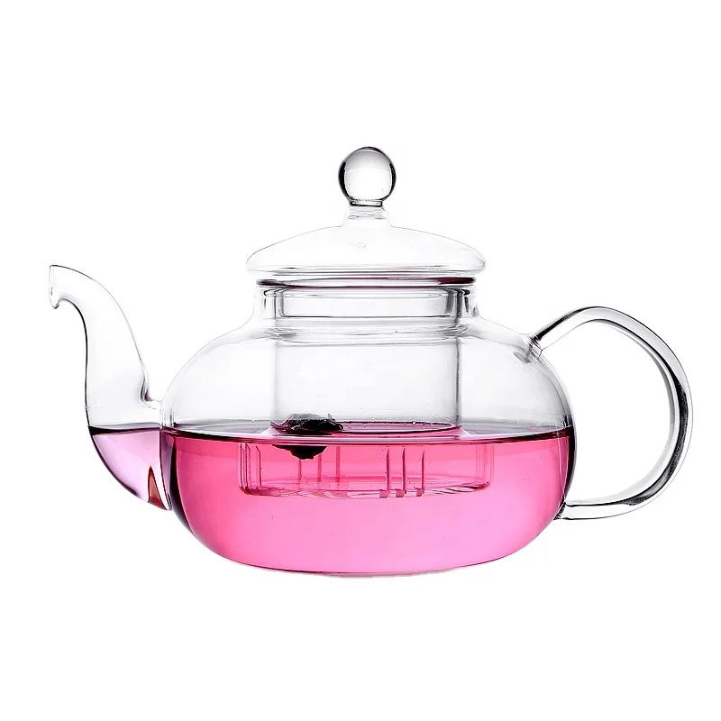 

HIGH QUALITY Heat Resistant Clear GLASS TEAPOT TEA Set Double Wall Cups