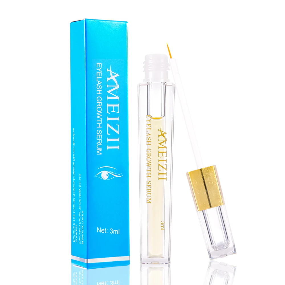 

AMEIZII 100% Natural Eyelash Serum Growth Extension de cils Eye Lash Extensions Thicker Treatment suero Eyelash Enhancer Serum