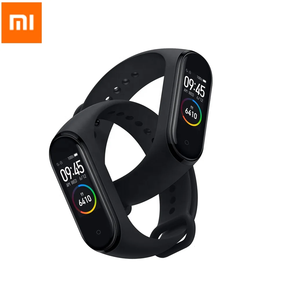 

Global Version Original Xiaomi MI Band 4 Miband 4 Smart Band 0.95 Inch Fitness Tracker OLED Touchpad Screen Smart Watch