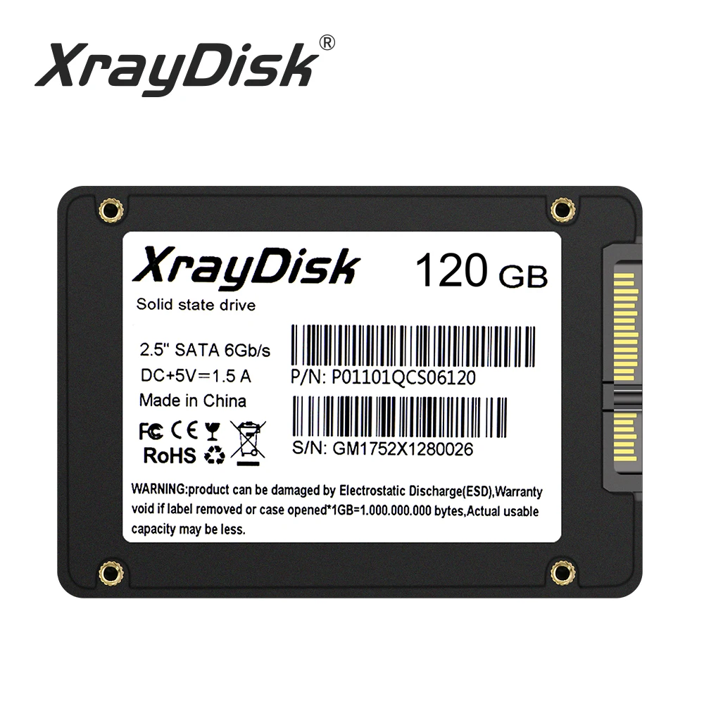 

Xraydisk 2.5 inch sata3 ssd 120gb hard disk ssd