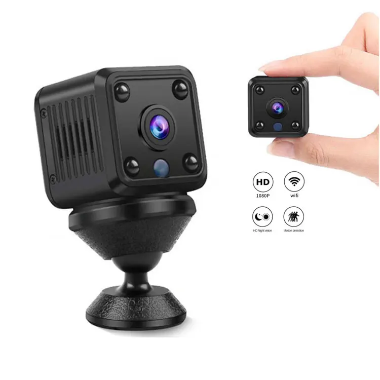 

Mini Spy Camera Nanny Home Security Camera Night Vision HD 1080P Camara Espia Wifi Remote Control Spy Camera