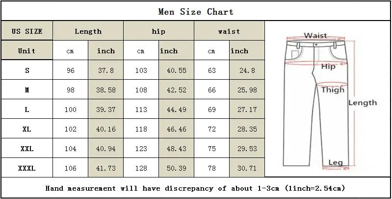 2019 Men Multi-pocket Harem Hip Pop Pants Trousers Streetwear ...