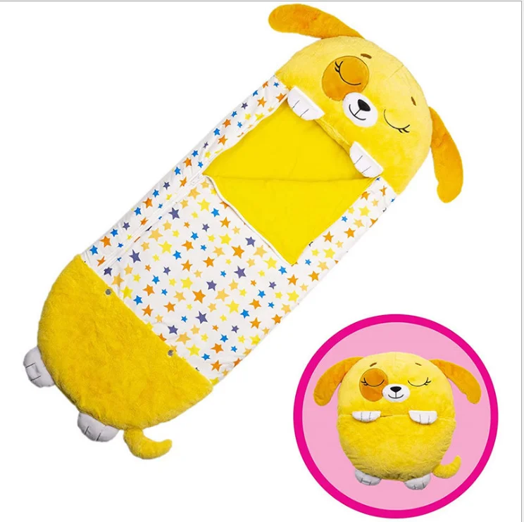

E-Rike new design lovely Animal Plush Sleeping Bag plush kids sleeping bag, Customized color