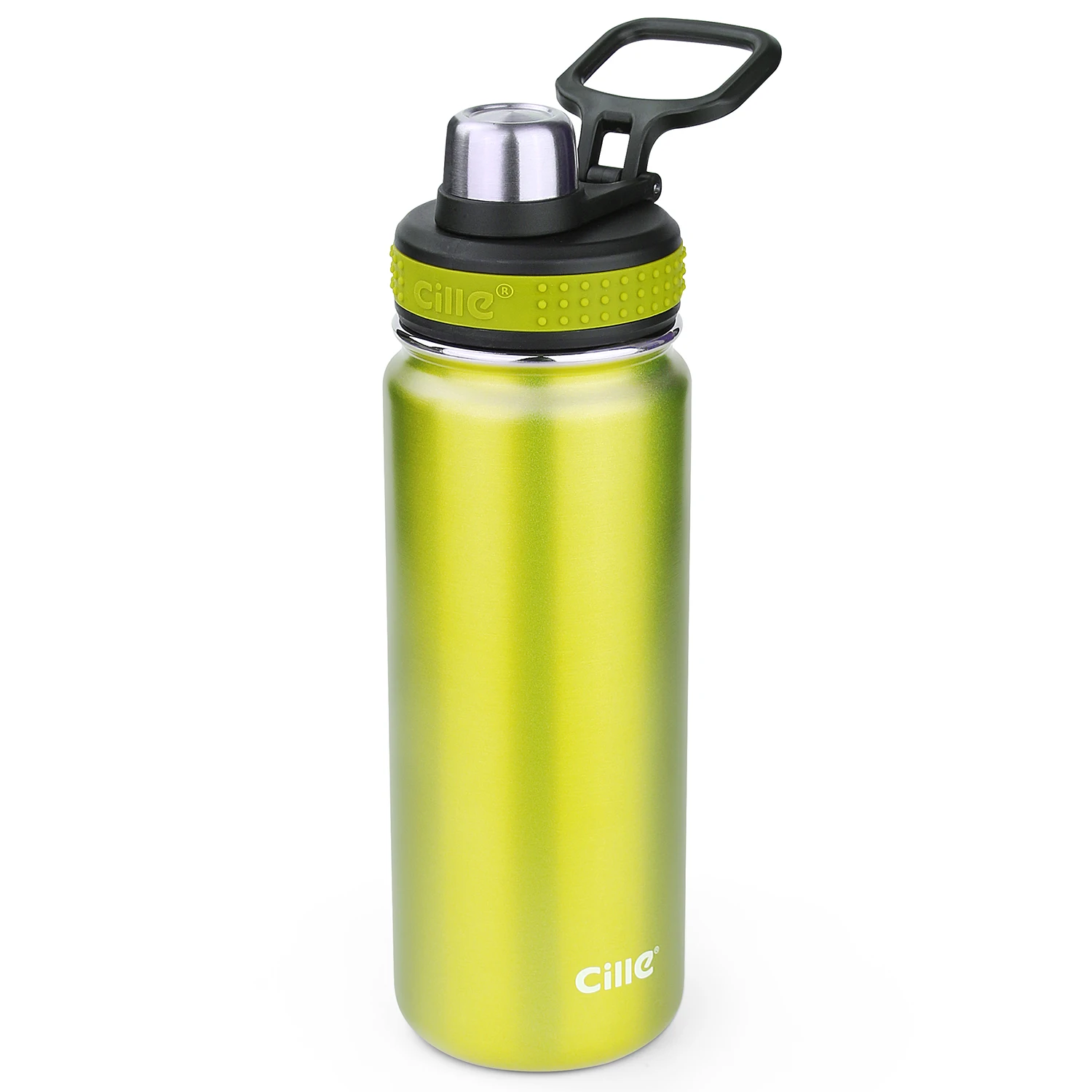 

Custom color eco friendly fashion outdoor sport water bottle stainless steel, Light grey/red/violet/blue/green