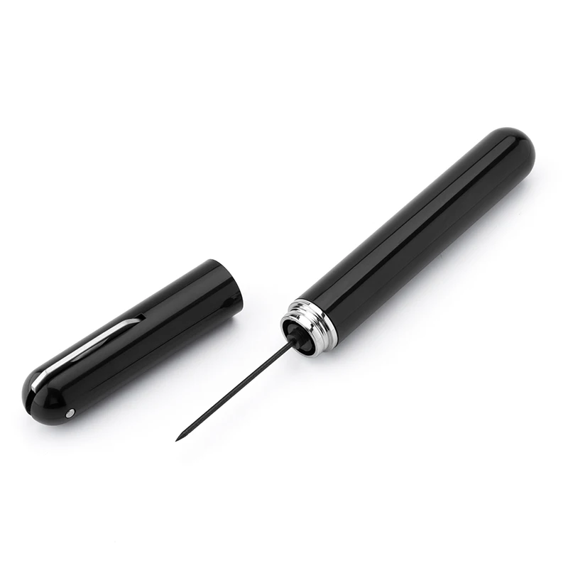 

2022 Winning Product Newest Smallest Cute Pen Design Easy Remover Air Pump Pressure Corkscrew Wine Opener, Black