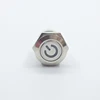 Hot new products metal string lights mechanical push button switch manual transfer circuit breaker 12mm 1NO momentary