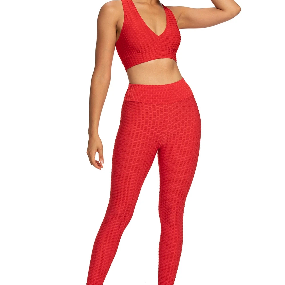 

BBZC071 Orange Cheap quick-drying yoga wholesale seamless leggings and bra set fitness clothing set