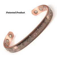 

Energinox Bio Therapy Healing Magnetic Pure Copper Cuff Bracelets For Arthritis