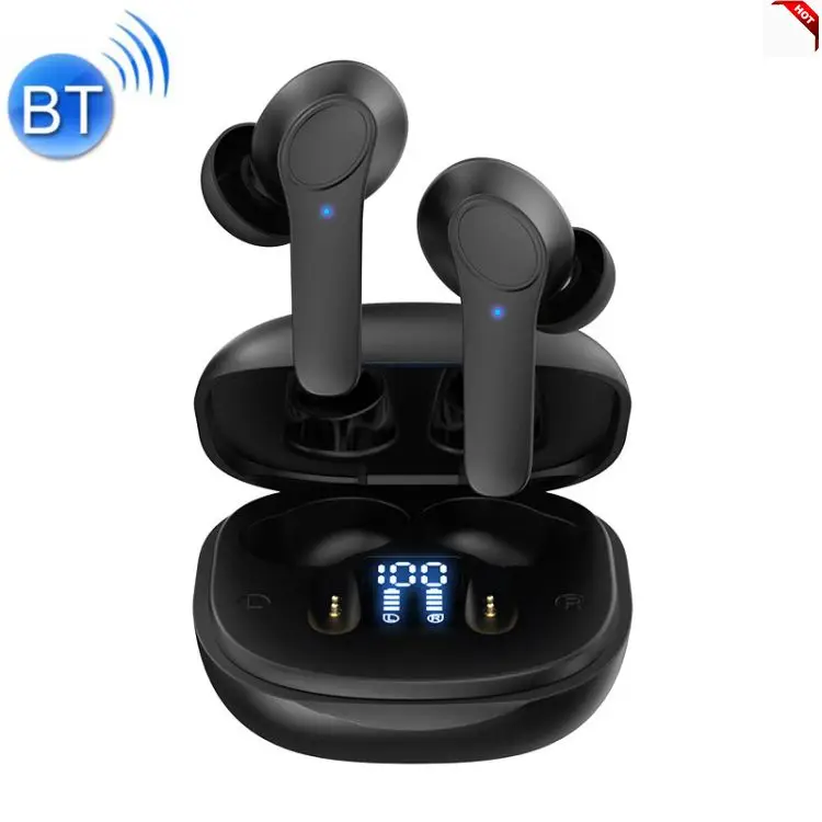 

Wholesales B11 TWS v5.0 Sports Wireless ANC Noise Cancelling In-ear Earphones with Charging Box LED Power Display earphone