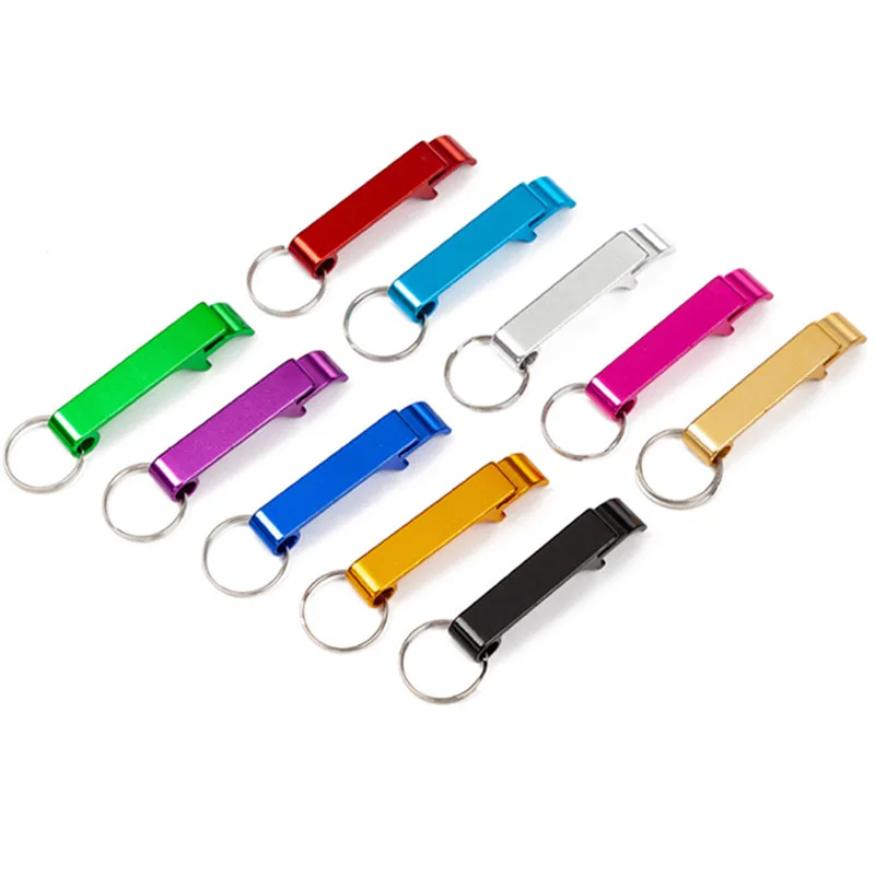 

Keychain Beer Bottle Opener Trade show Advertising Promotional Gifts Practical Beer Starter, Multi color