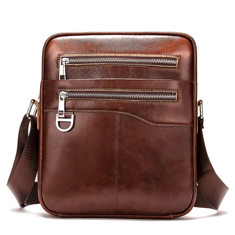 

Marrant 8513 new design vintage real leather man messenger bag classic cowhide fashion crossbody sling shoulder bag man